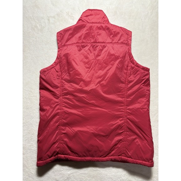 Coca Cola Full Zip Vest Solid Red Mens Size Large 100% Nylon - Picture 7 of 7